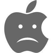 Sad-Apple-Logo-Frown
