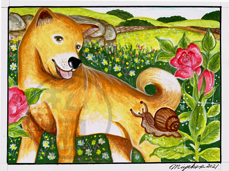 DogRosesAndSnailLowResWM