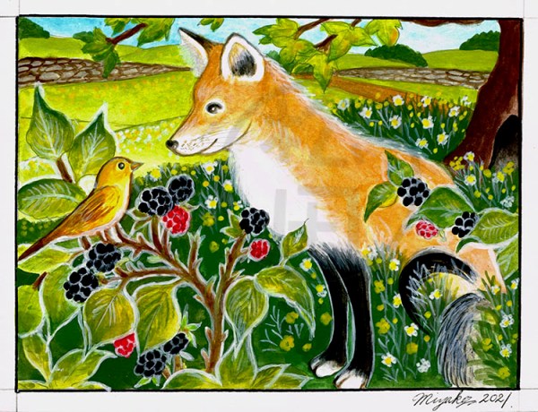 Fox-Bird-and-berriesLowResWM